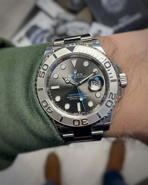 rolex yacht master rhodium noob|rolex yacht master 40 price.